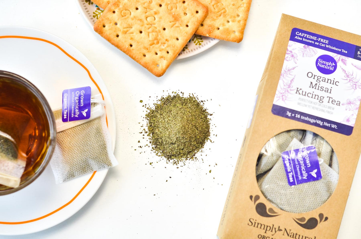 Organic Misai Kucing Tea (Cat Whisker) 48g Malaysia