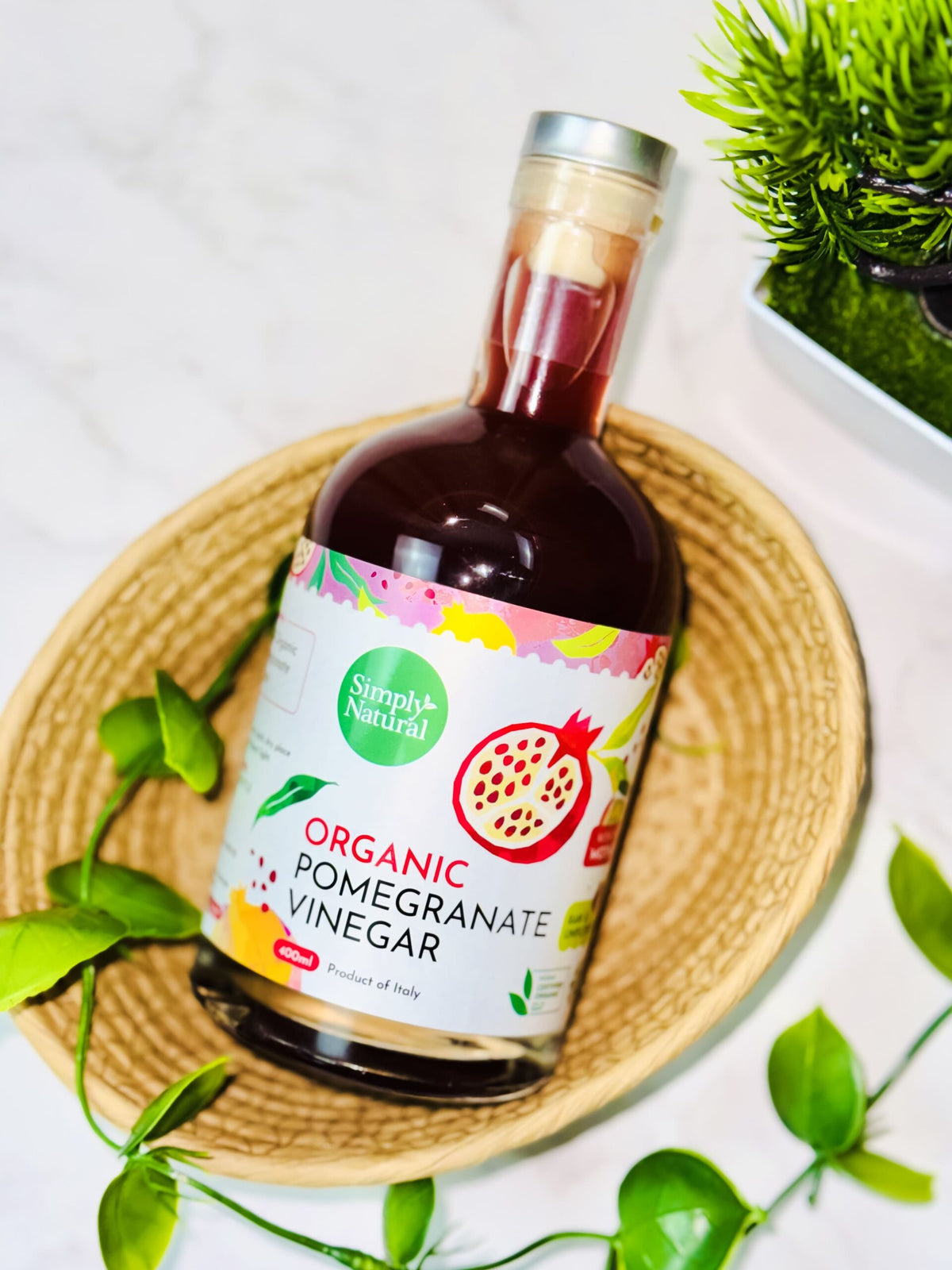 Organic Pomegranate Vinegar