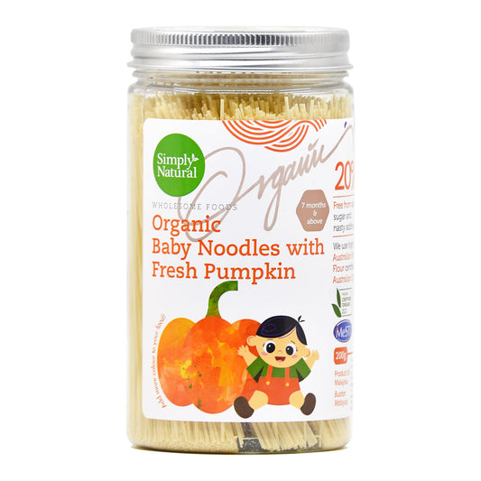 Organic Baby Noodles with Fresh Pumpkin 200g Malaysia