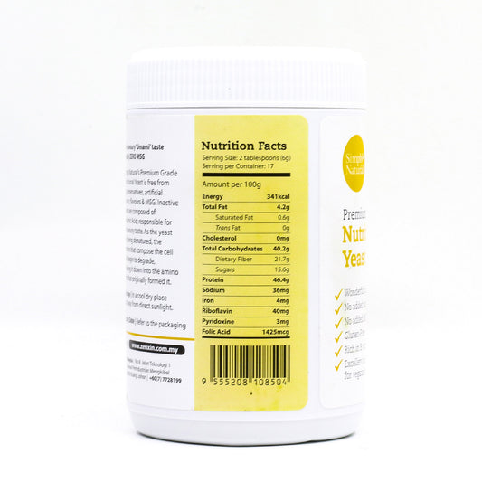 Premium Grade Nutritional Yeast Flakes 100g Canada