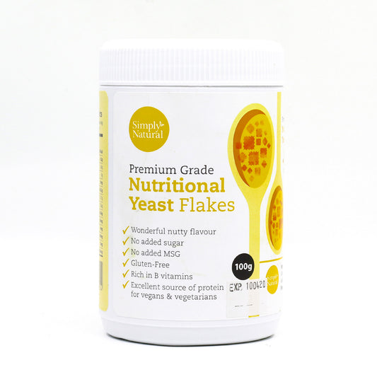 Premium Grade Nutritional Yeast Flakes 100g Canada