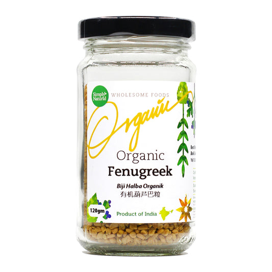 Organic Fenugreek 120g India