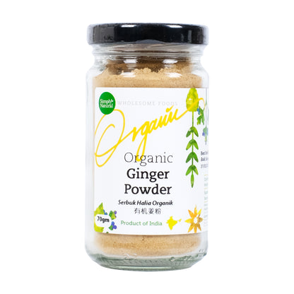 Organic Ginger Powder 70g India