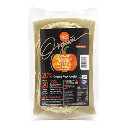 Organic Handmade Pumpkin Noodle 200g Malaysia