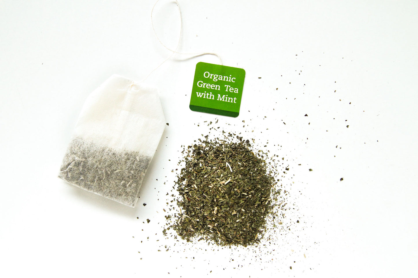 Organic Green Tea With Mint 32g Egypt
