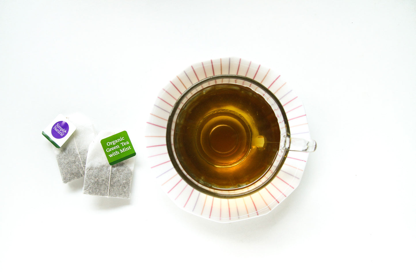 Organic Green Tea With Mint 32g Egypt