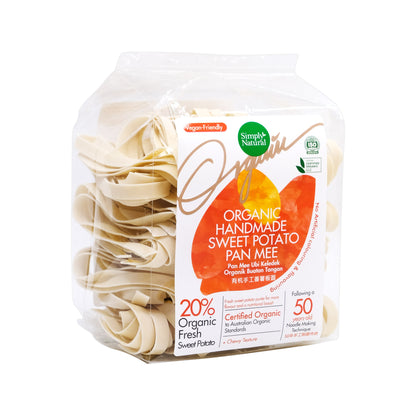 Organic Handmade Sweet Potato Pan Mee 200g Malaysia