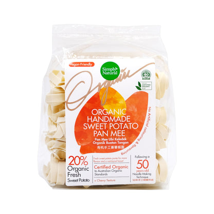 Organic Handmade Sweet Potato Pan Mee 200g Malaysia