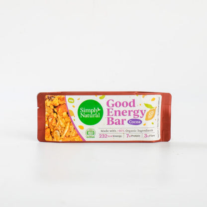 Simply Natural Good Energy Bar Cocoa MYS 45g
