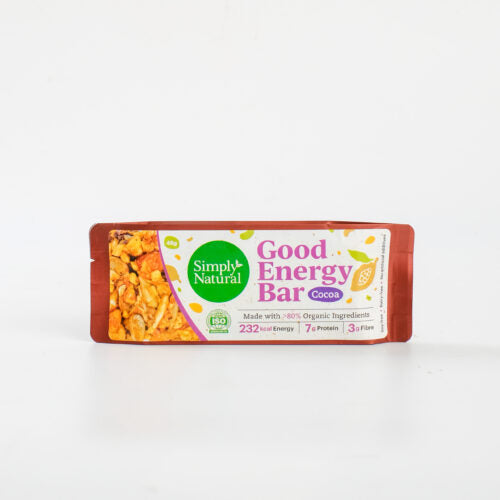 Simply Natural Good Energy Bar Cocoa MYS 45g