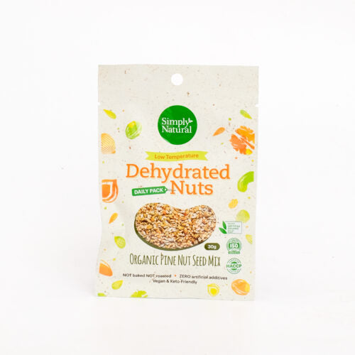Simply Natural Dehydrated Organic Pine Nut Seed Mix 30g (DAILY PACK)