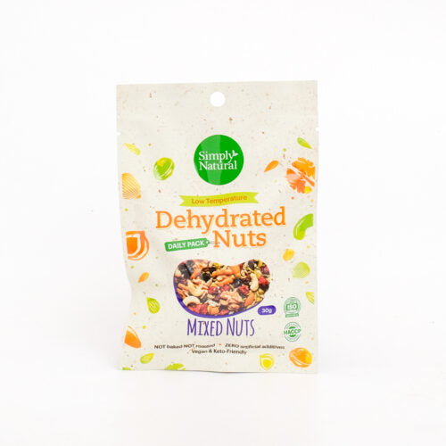Simply Natural Dehydrated Mixed Nut 30g (DAILY PACK)