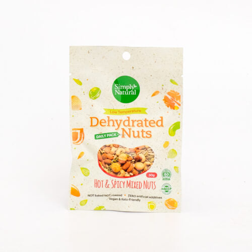 Simply Natural Dehydrated Hot N Spicy Mixed Nut 30g (DAILY PACK)