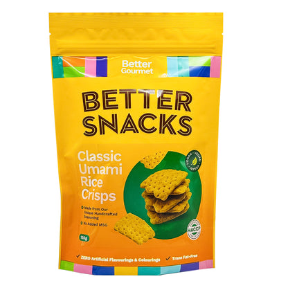 BG Snacks Classic Umami Crisps/Cracker 150g