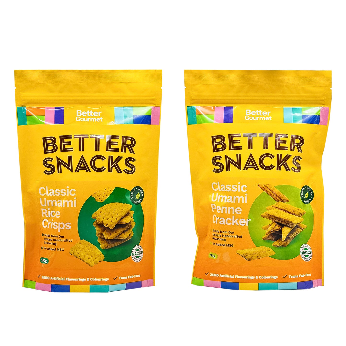 BG Snacks Classic Umami Crisps/Cracker 150g