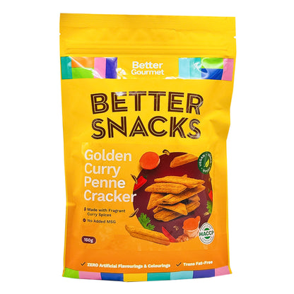 BG Snacks Golden Curry Rice Crisps/Cracker 150g