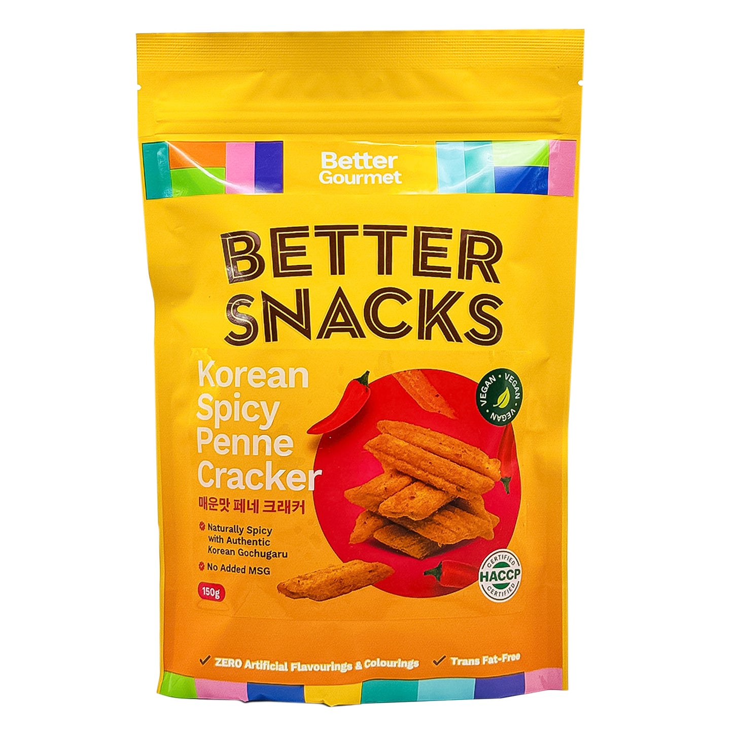 BG Snacks Korean Spicy Crisps/Cracker 150g