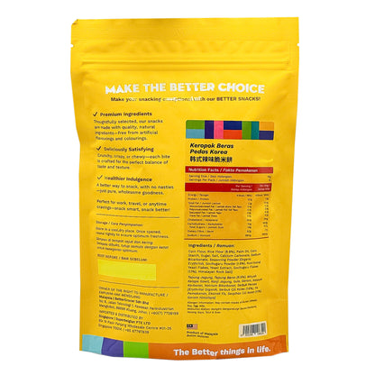 BG Snacks Korean Spicy Crisps/Cracker 150g