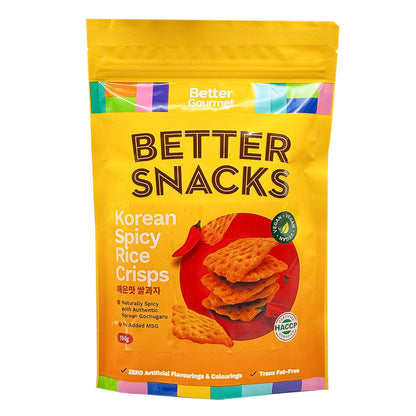 BG Snacks Korean Spicy Crisps/Cracker 150g