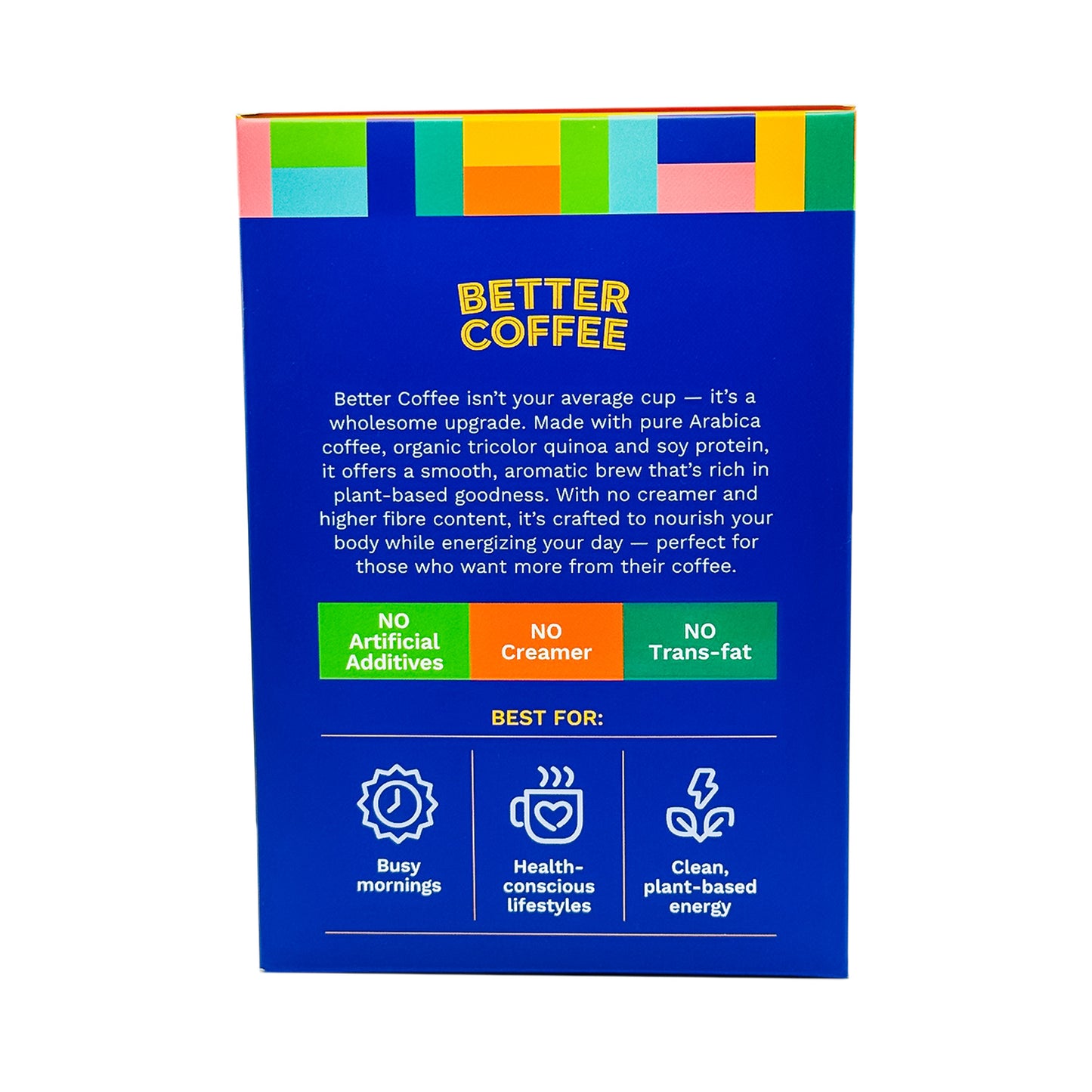 BG Oat Quinoa Arabica Coffee 360g(Halal)12's x30g
