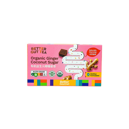 BG Better Gut Tea Organic Ginger Coconut Sugar 120g