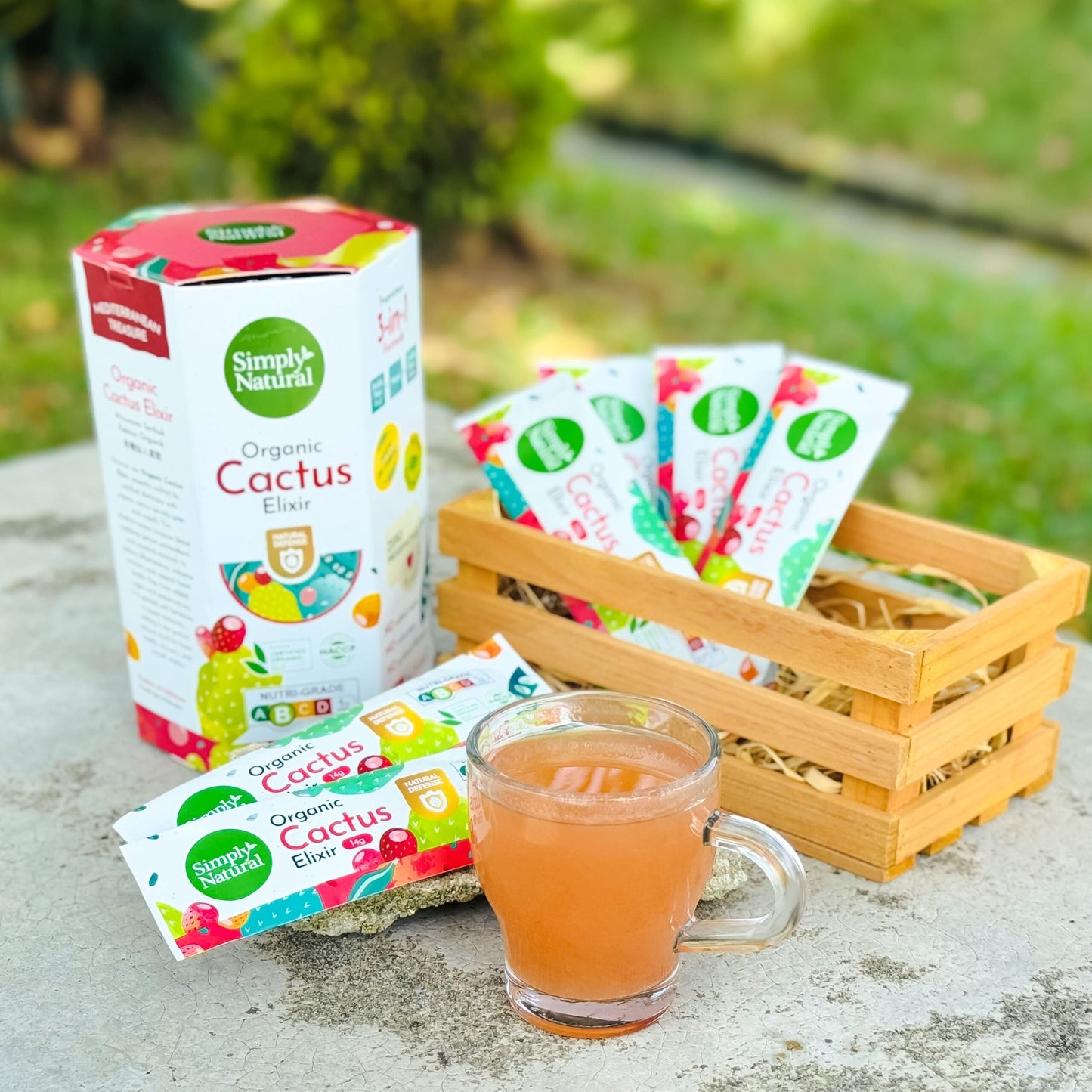Organic Cactus Elixir 210g | 15'sachets x14g