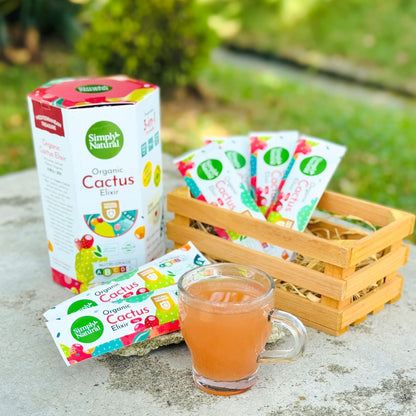 Organic Cactus Elixir 210g | 15'sachets x14g
