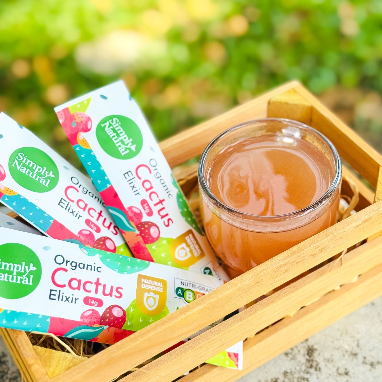 Organic Cactus Elixir 210g | 15'sachets x14g