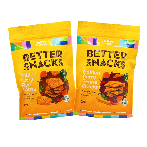 BG Snacks Golden Curry Rice Crisps/Cracker 150g