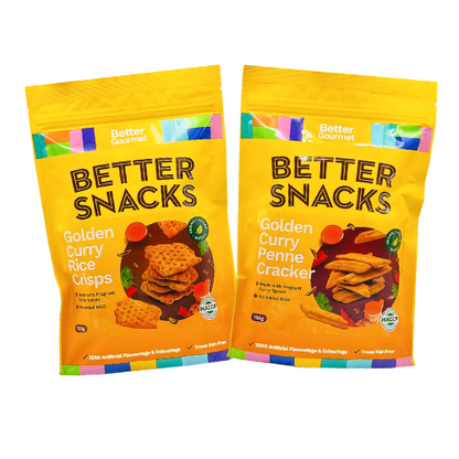 BG Snacks Golden Curry Rice Crisps/Cracker 150g
