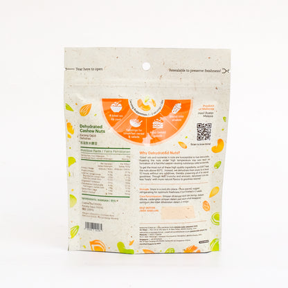 Dehydrated Cashew Nuts 220g India