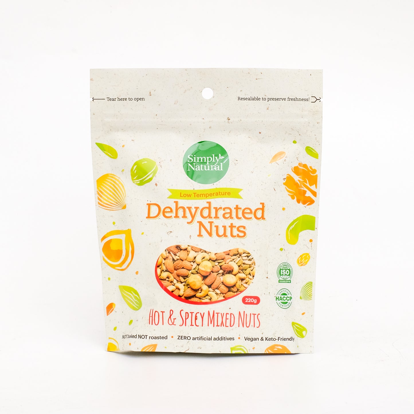 Dehydrated Hot & Spicy Mixed Nuts 220g Malaysia