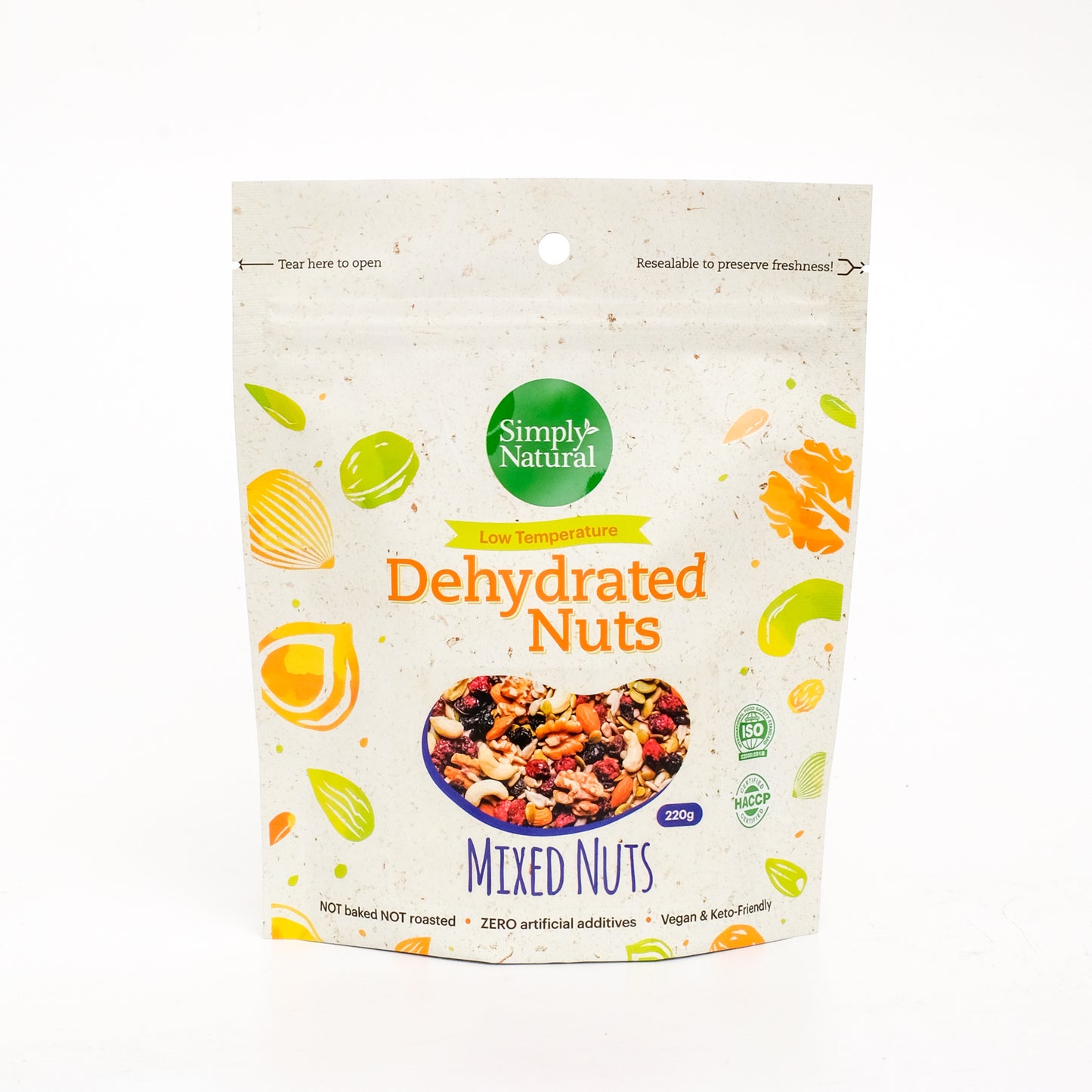 Dehydrated Mixed Nuts 220g Malaysia