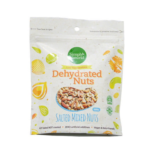 Dehydrated Salted Mixed Nuts 220g Malaysia