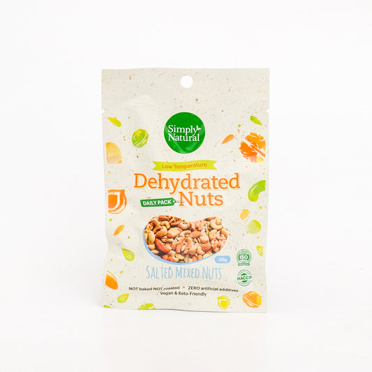 Simply Natural Dehydrated Salted Mixed Nut 30g (DAILY PACK)