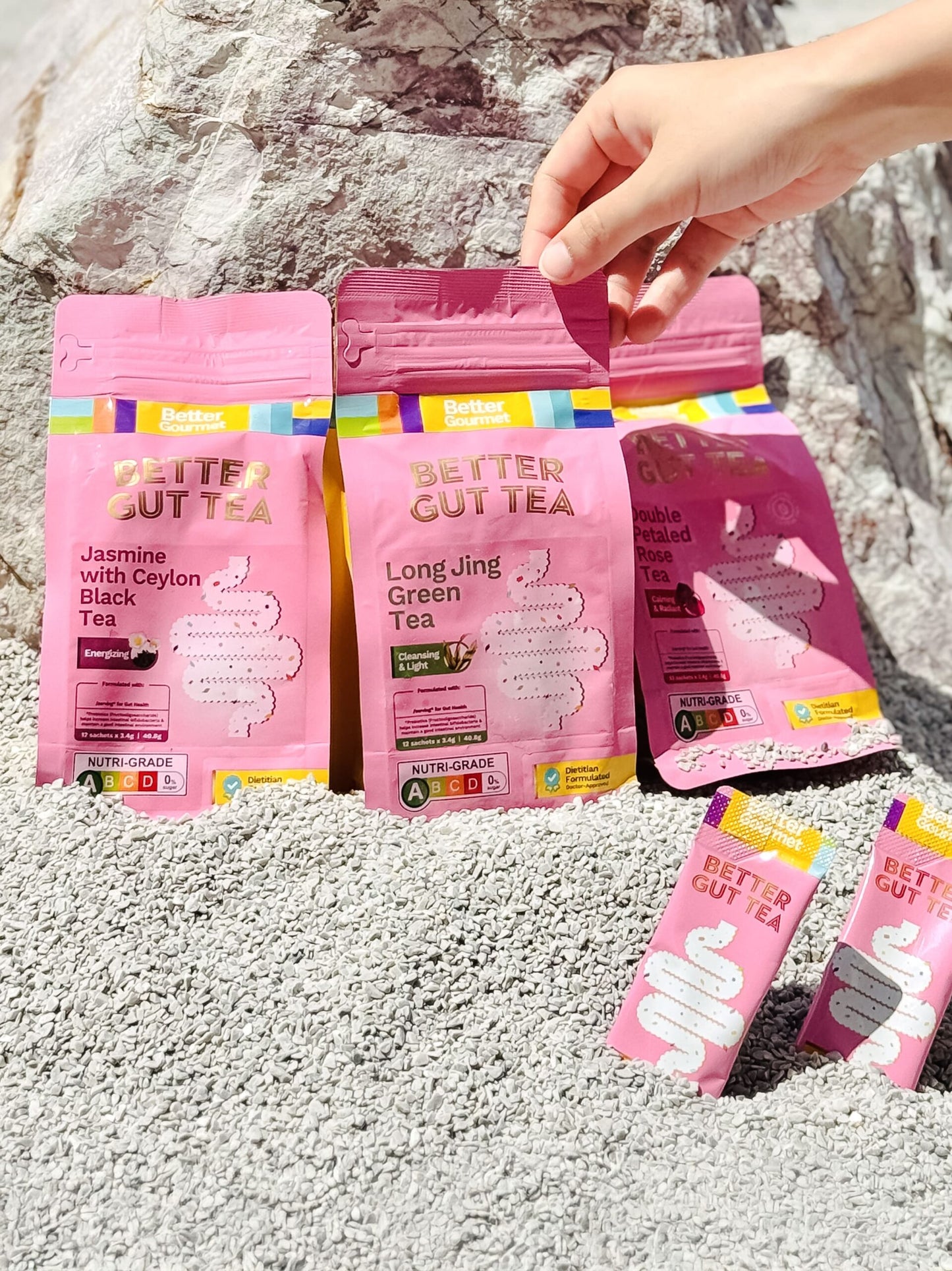 BG Better Gut Tea Double Petaled Rose x12's 40.8g
