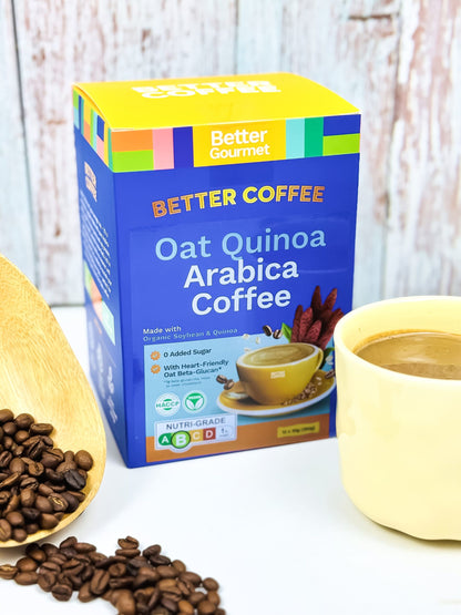 BG Oat Quinoa Arabica Coffee 360g(Halal)12's x30g