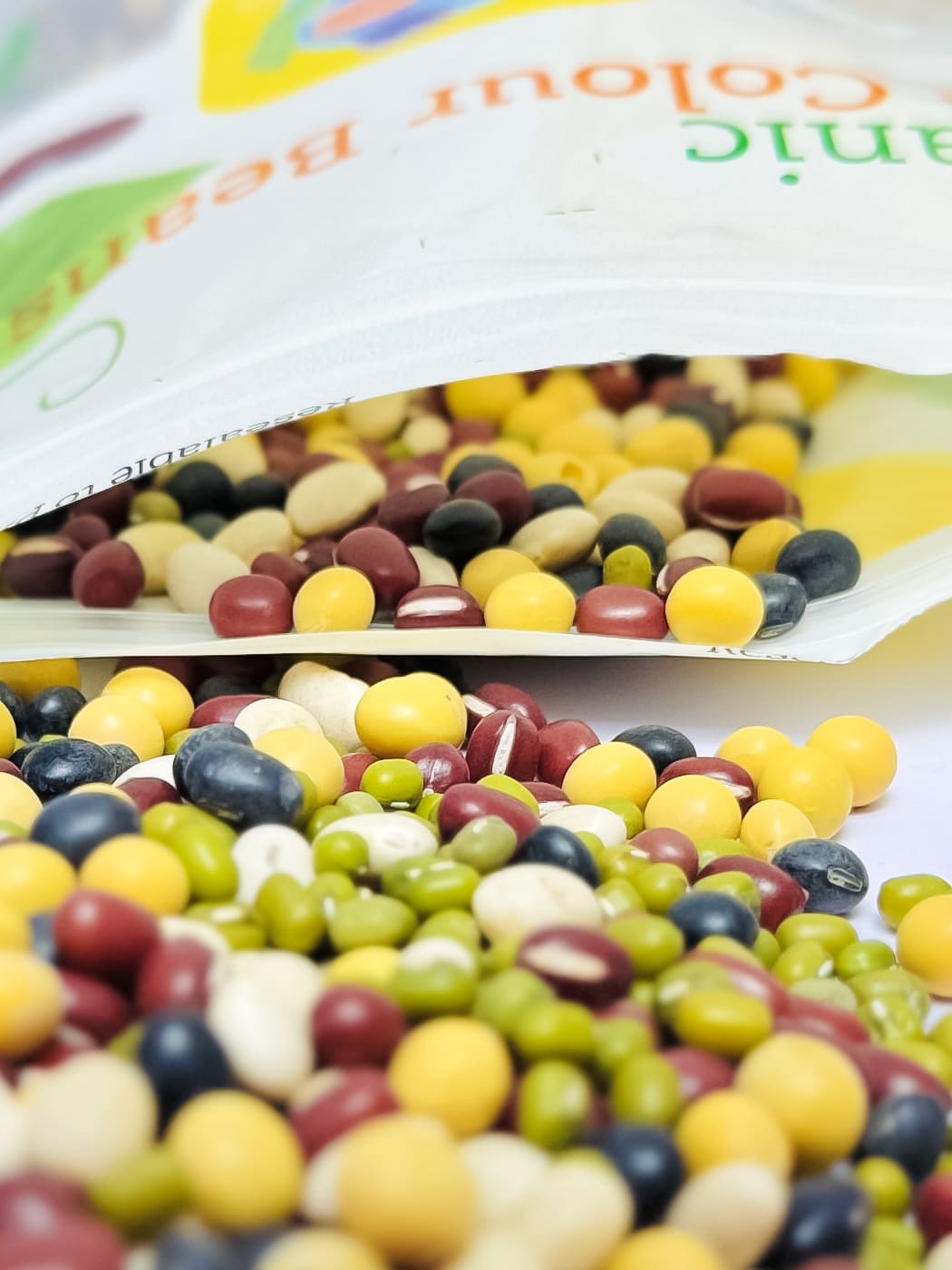 Organic 5 Color Beans 500g