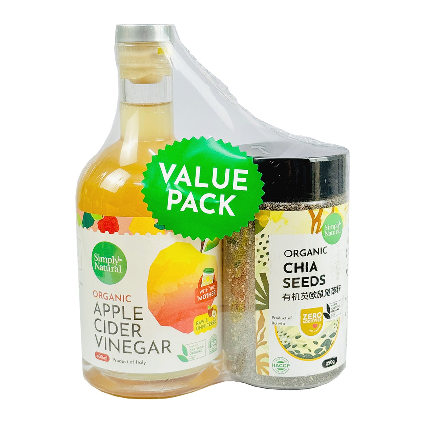 Simply Natural 2026 Raya's Organic Chia & Apple Cider Vinegar Delight 650g
