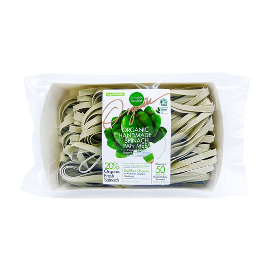 Organic Handmade Spinach Pan Mee 200g Malaysia