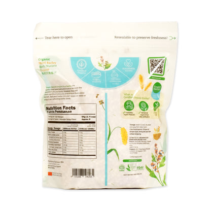 Organic Pearl Barley 500g China
