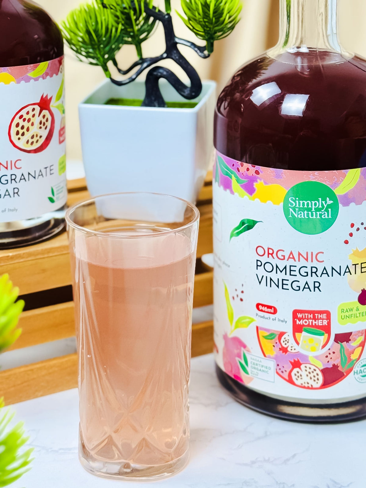 Organic Pomegranate Vinegar