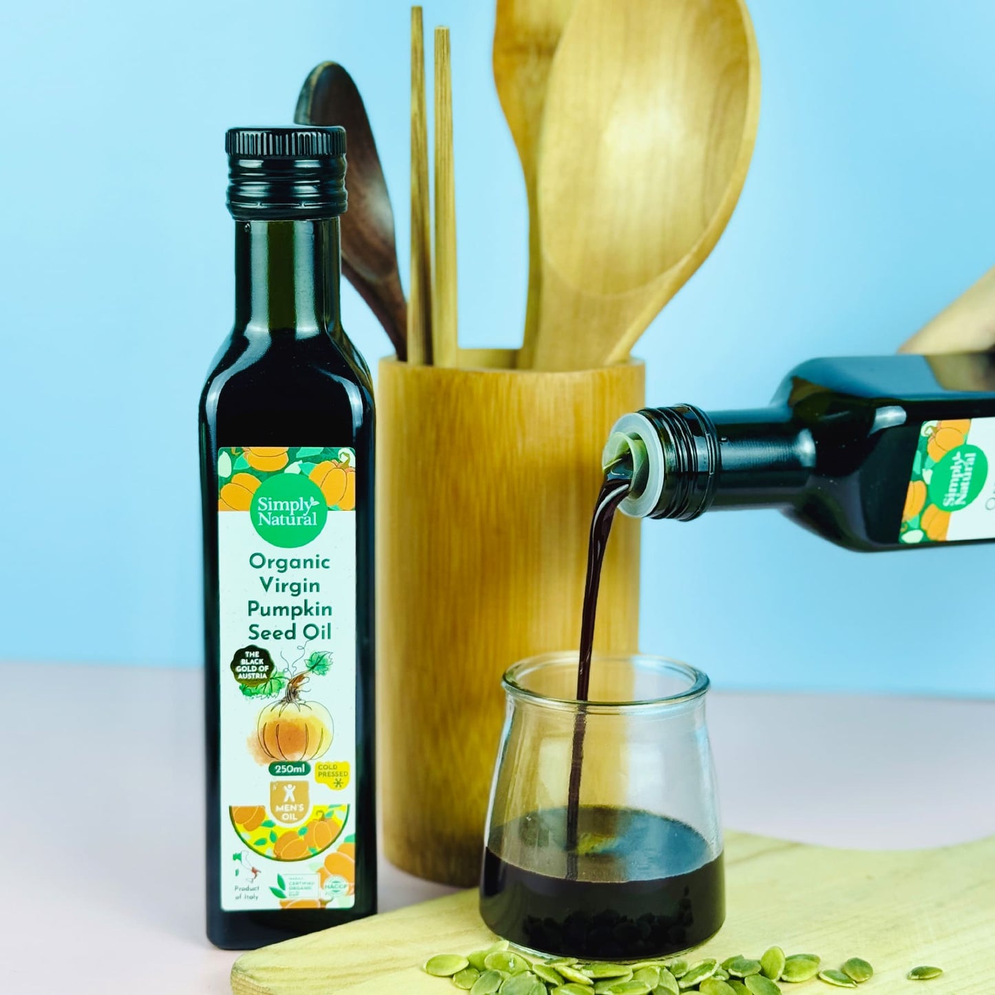 Simply Natural Organic Virgin Pumpkin Seed Oil 250ml