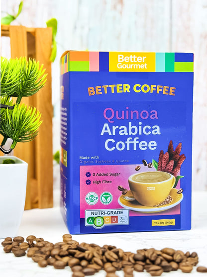BG Quinoa Arabica Coffee 360g (Halal)12's x30g