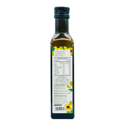 Simply Natural Cold Press Organic High Oleic Sunflower&Olive Oil 250ml