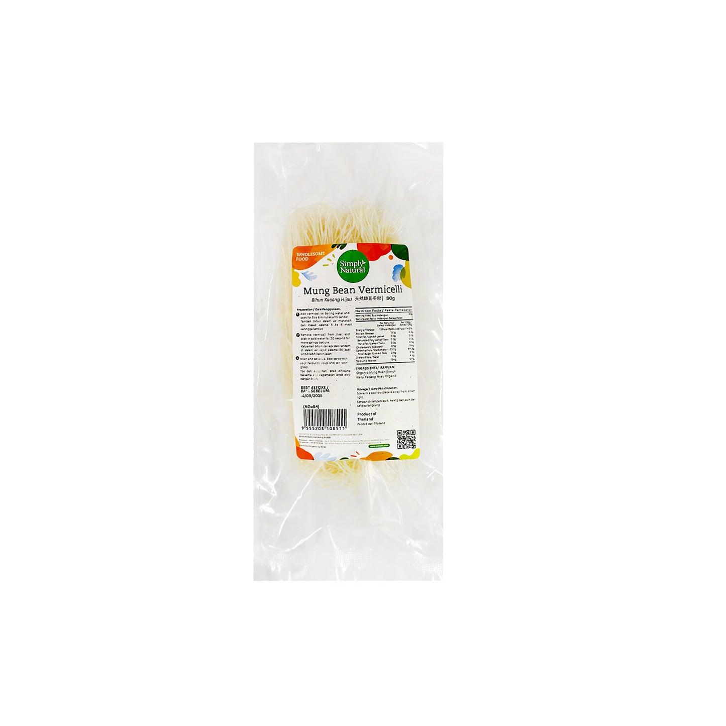 Mung Bean Vermicelli 80g Taiwan