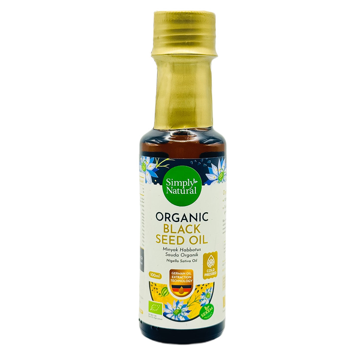 Simply Natural Organic Black Seed Oil 100ml