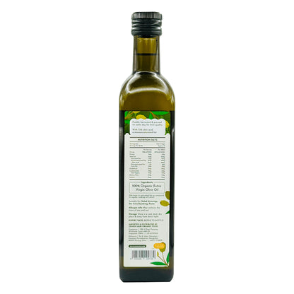 Organic Extra Virgin Olive Oil 500ml Italy