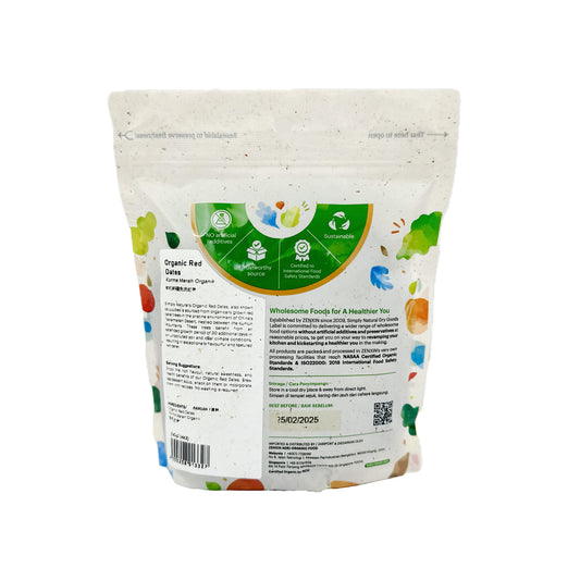 Organic Sun-Dried Red Dates 180g (Large Size) China
