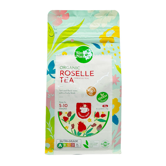 Organic Roselle Tea 2gx16s Egypt | Hibiscus Tea
